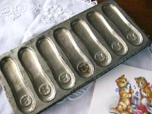 レア アンティーク ラングドシャ型