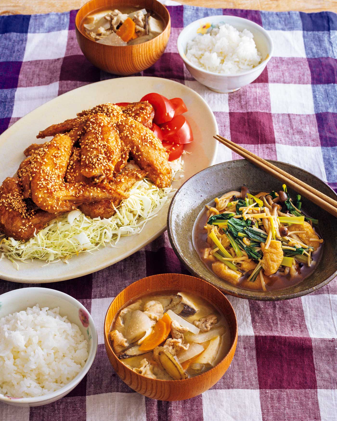 1 10 水 晩ごはん 鶏手羽元と大根の煮物の献立eriko ＊作り置きおかずで毎日ごはん＊