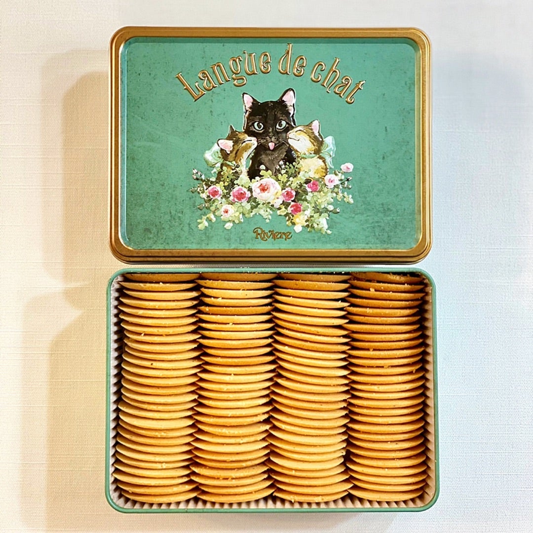 洋菓子店リビエール 40周年記念クッキー缶＆マノン缶〜京都伊勢丹〜IKUIKUの愉しみ