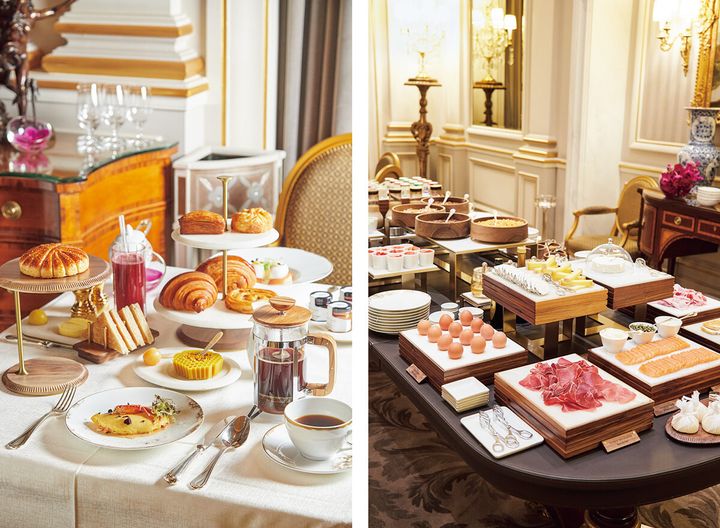 宿泊者以外もOK！ パリの一流ホテルで優雅な朝食ビュッフェを。TRILL トリル