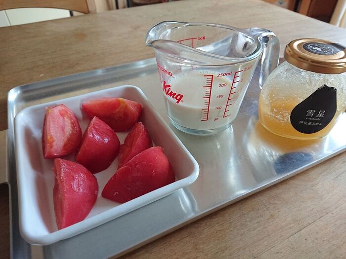 レストランみたいな 簡単 トマトデザート