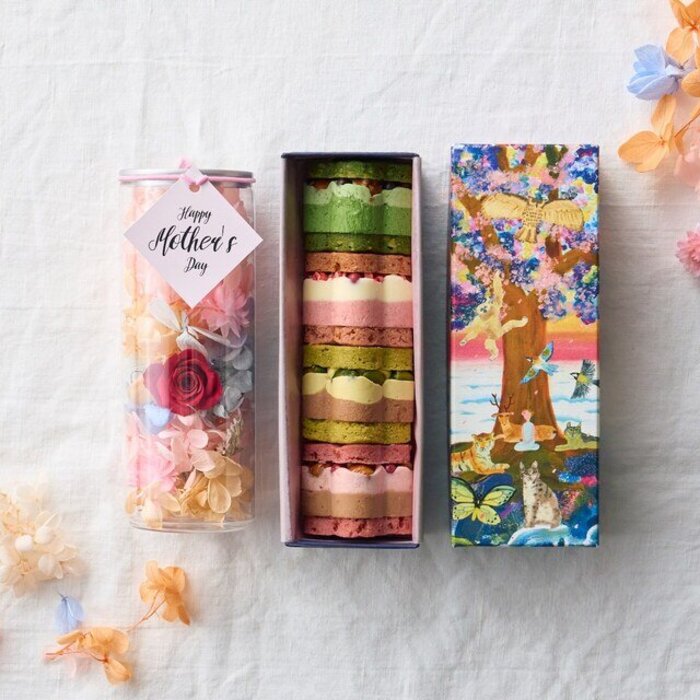 花の形のお菓子の写真素材写真素材なら「写真AC」無料 フリー ダウンロードOK