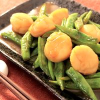 ほたてとわかめの酢のもの