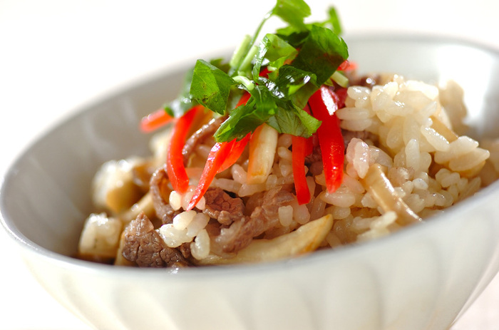 中華風混ぜご飯の献立 副菜：白湯たたききゅうり、汁物：なすとみょうがのおかずスープ 献立・メニュー 味の素パーク たべる楽しさを、もっと