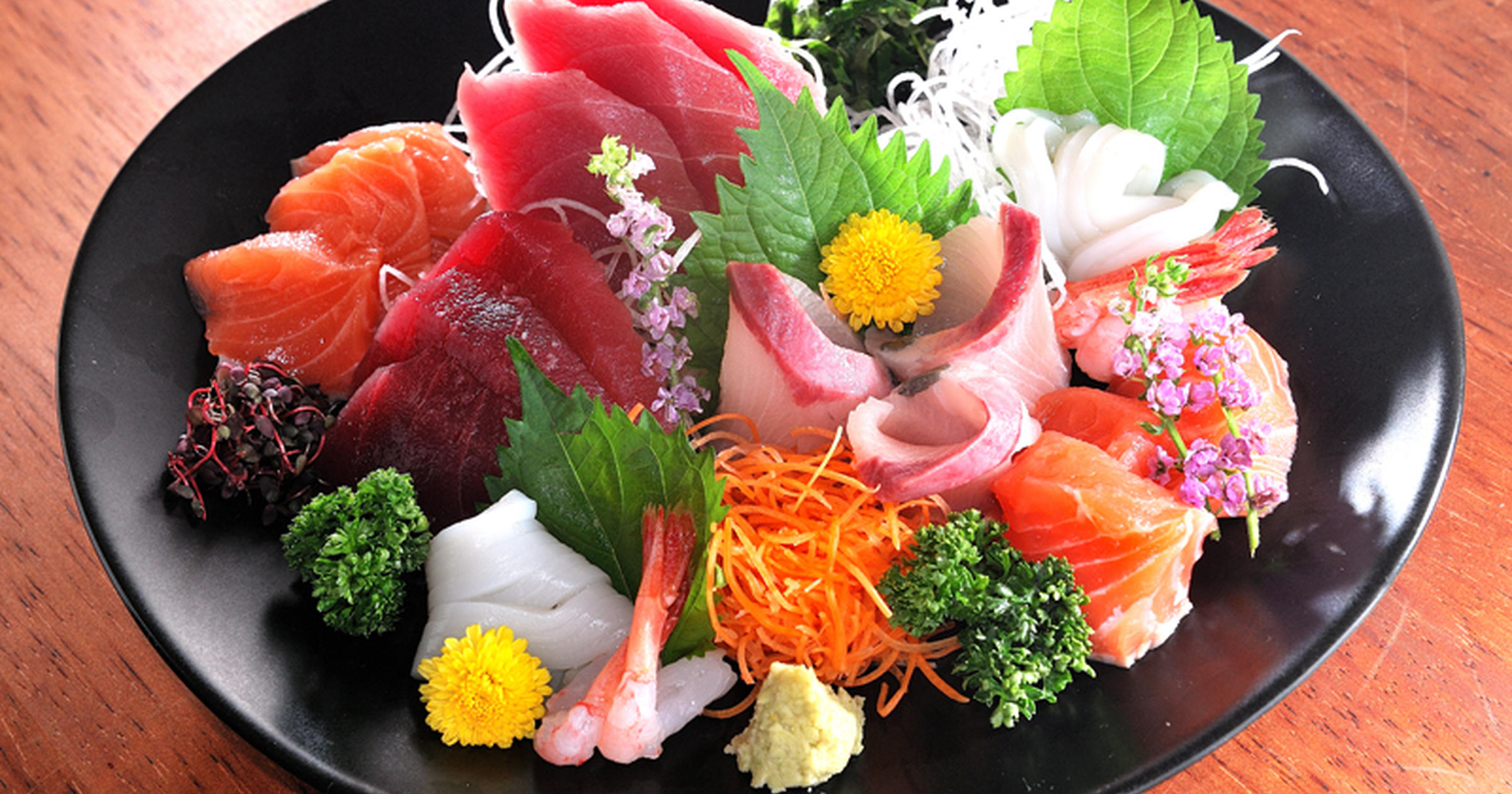 お刺身の盛り合わせいろいろ！寿司ねっとＵＳＡ