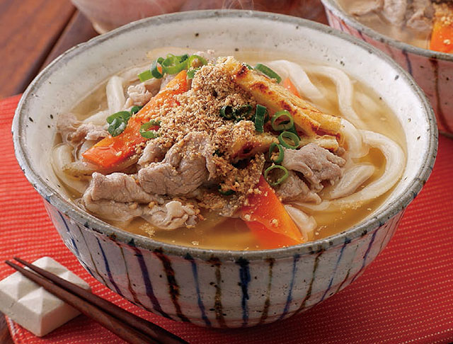 全国製麺協同組合連合会 豚汁うどん