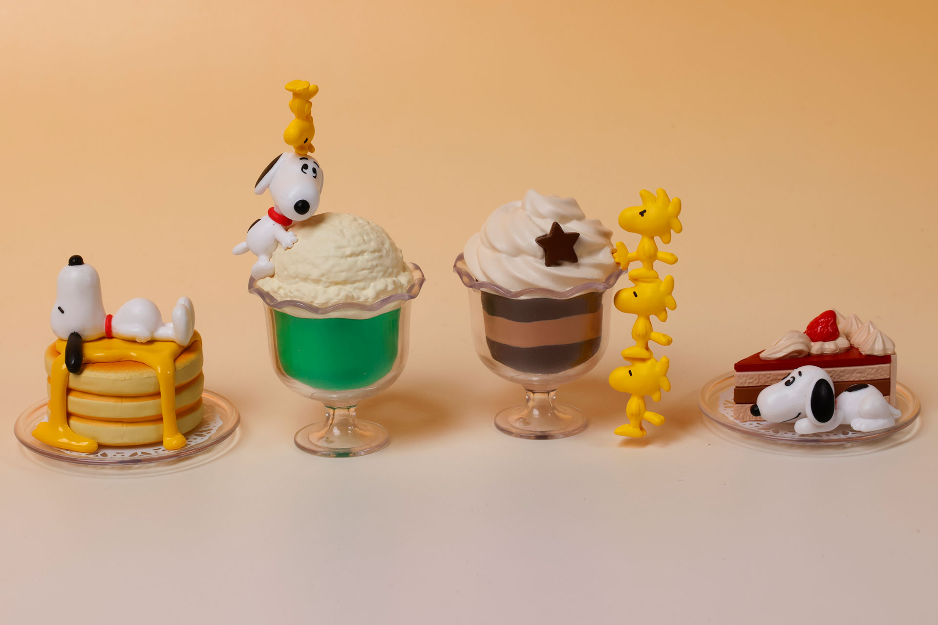 特別企画ガチャ撮り下ろし スヌーピーたちがスイーツとコラボ！「PEANUTS Yummy！スイーツマスコット」 - HOBBY Watch
