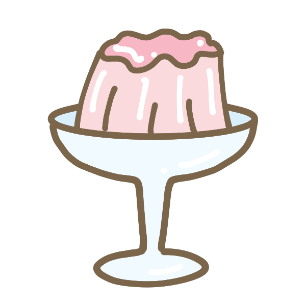 シンプルで可愛いカラフルなスイーツのイラストセット アウトラインなし216102566 毎月1点無料 フリー のストックフォト イメージマート