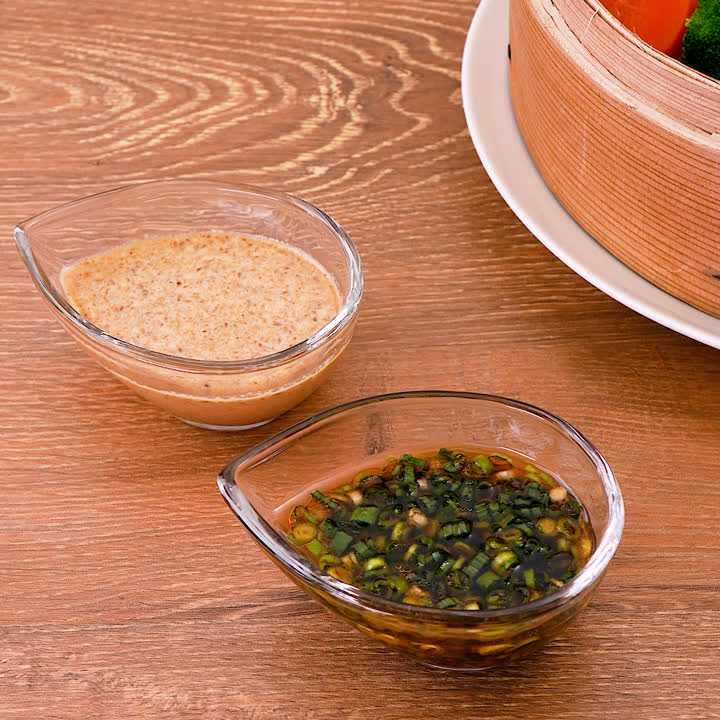 温野菜のクルミバルサミコソース