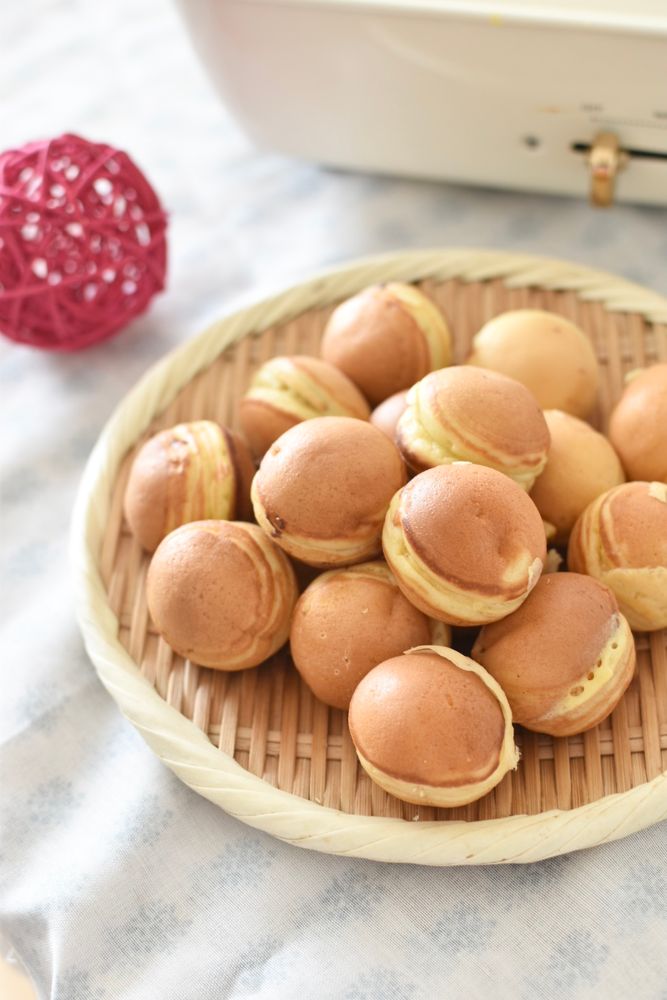 ベビーカステラの作り方 屋台の味！たこ焼き器で簡単レシピ3選の人気レシピ・作り方デリッシュキッチン