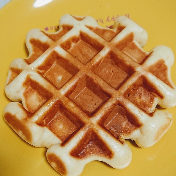 ホットケーキミックス ワッフルメーカー レシピ 人気TikTok