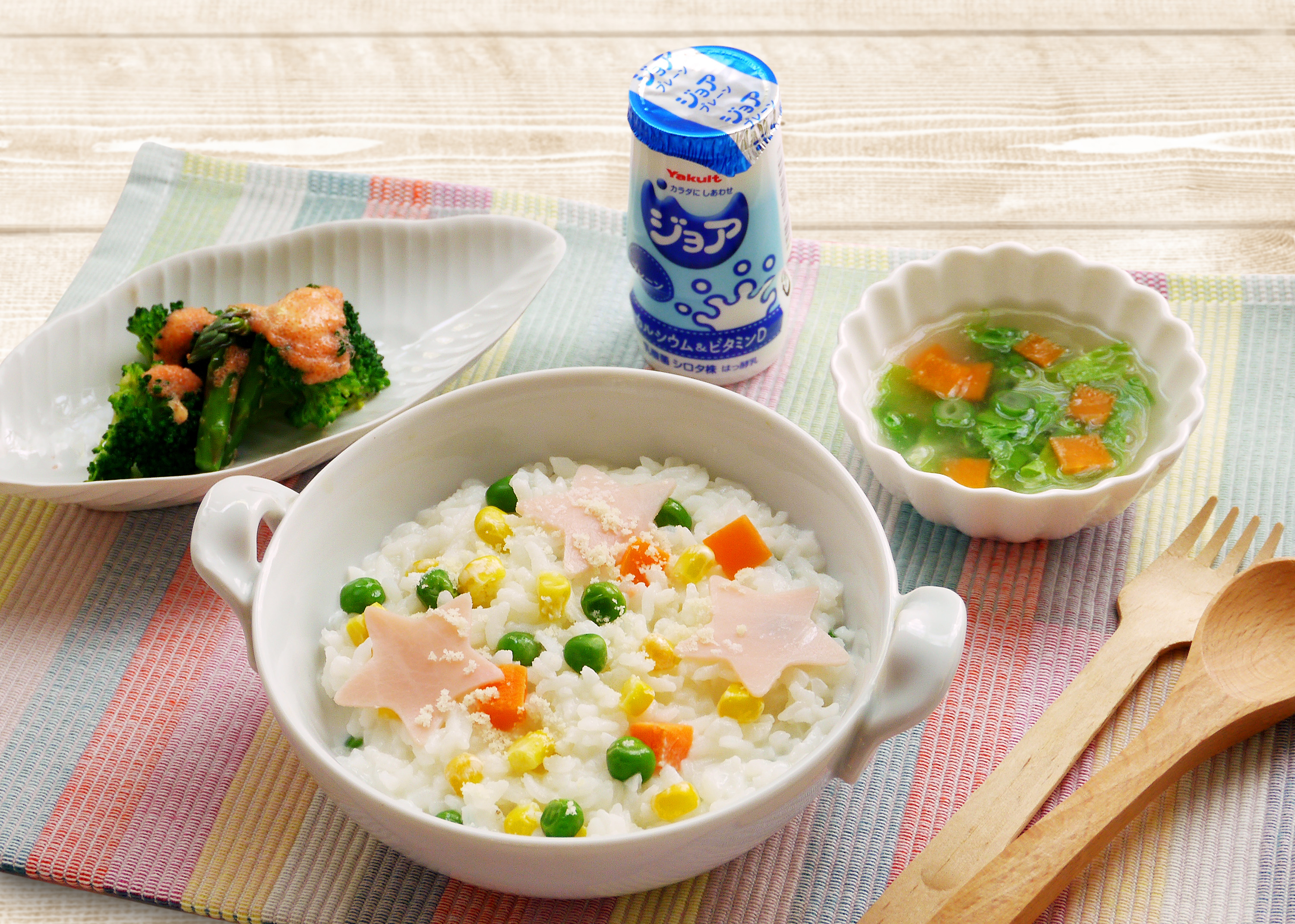 鶏ときのこのガーリックトマトリゾット