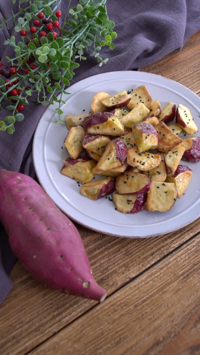 揚げない大学芋の簡単レシピ