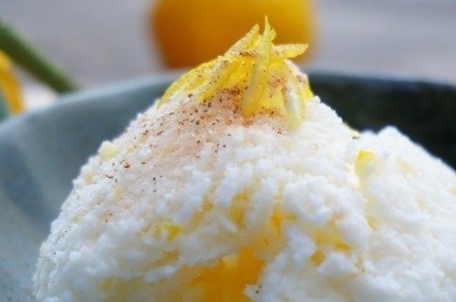 柚子シャーベット