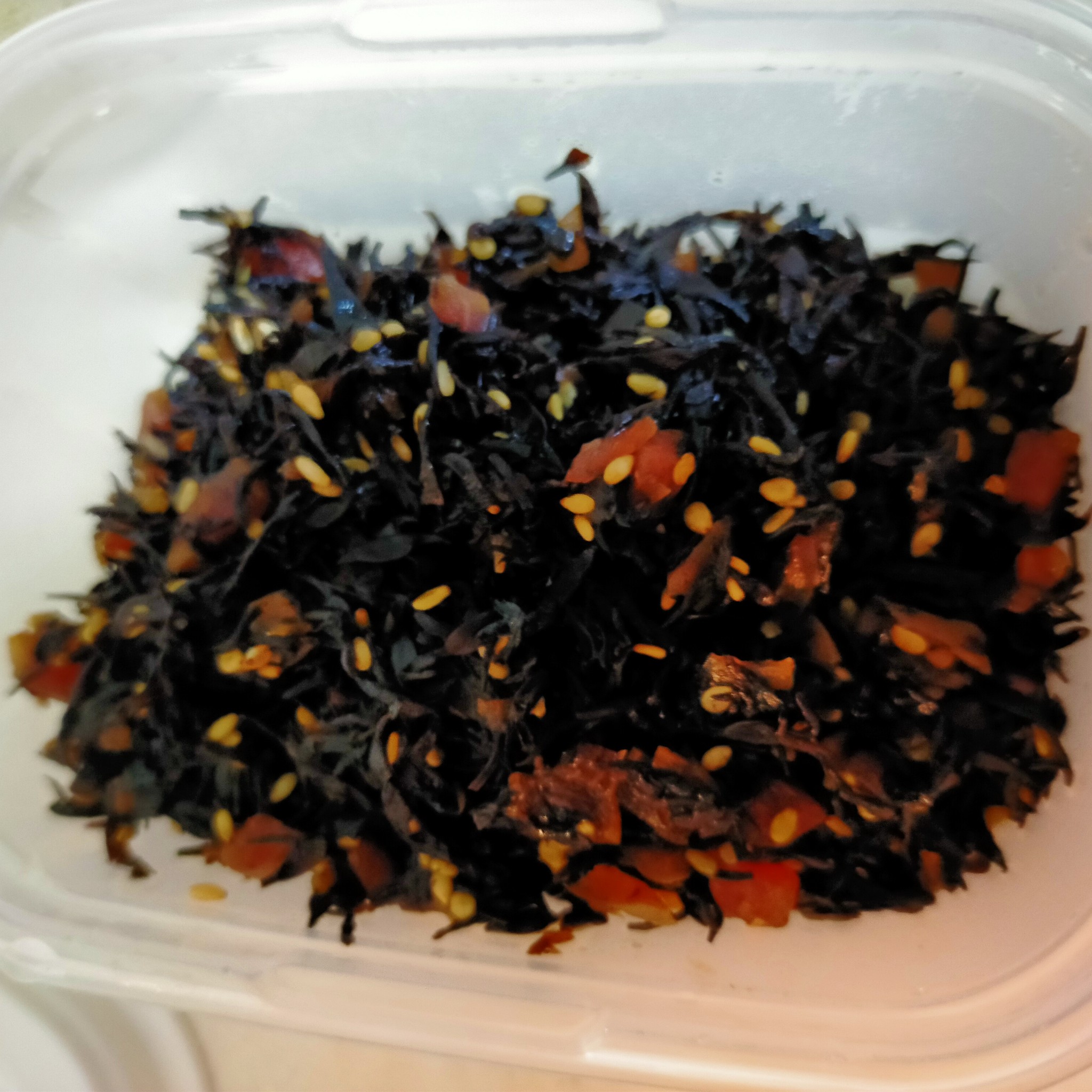 帆立のしそひじき和え今月のおうちごはん