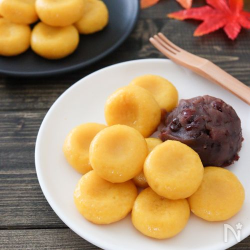 かぼちゃ団子カンロ飴食堂