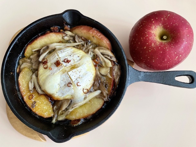 スイートバジルとりんごの甘いおつまみのレシピをご紹介グリーンマーケット