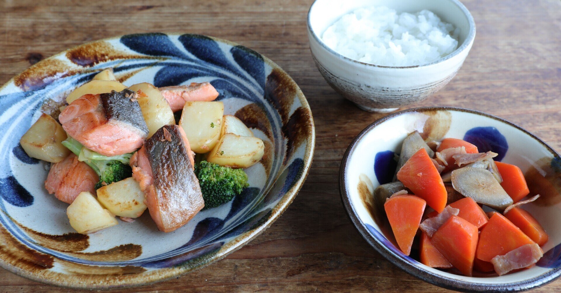 さけフレークのポテトサラダ