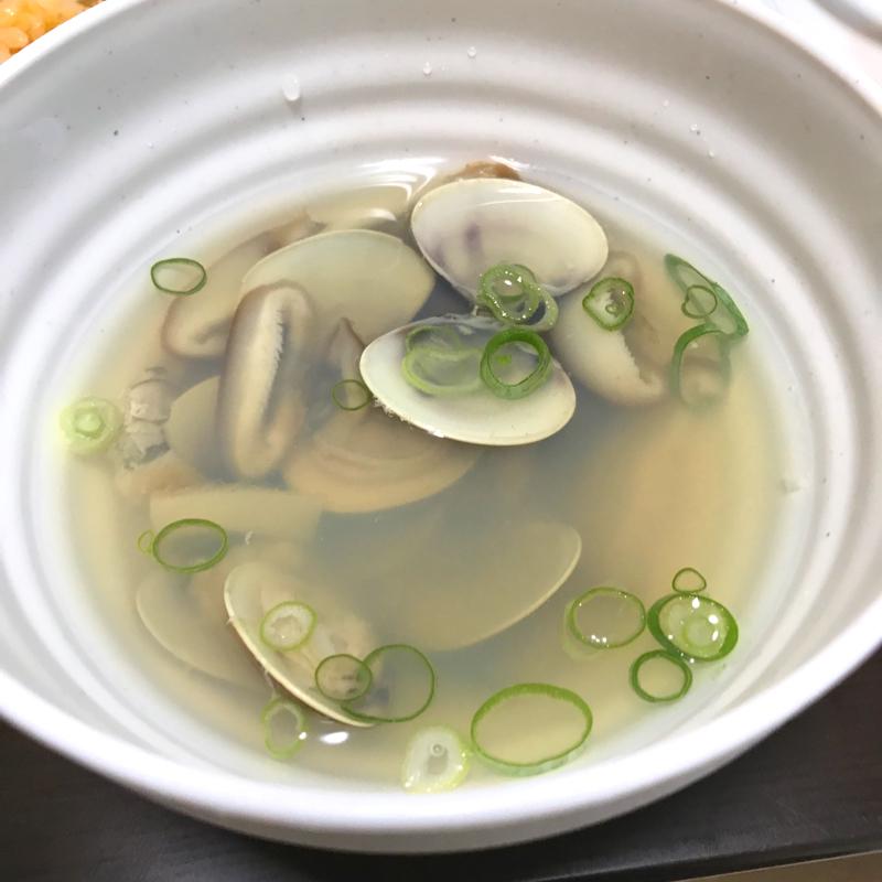 液体塩こうじでハマグリのお吸い物♪おみそならハナマルキ