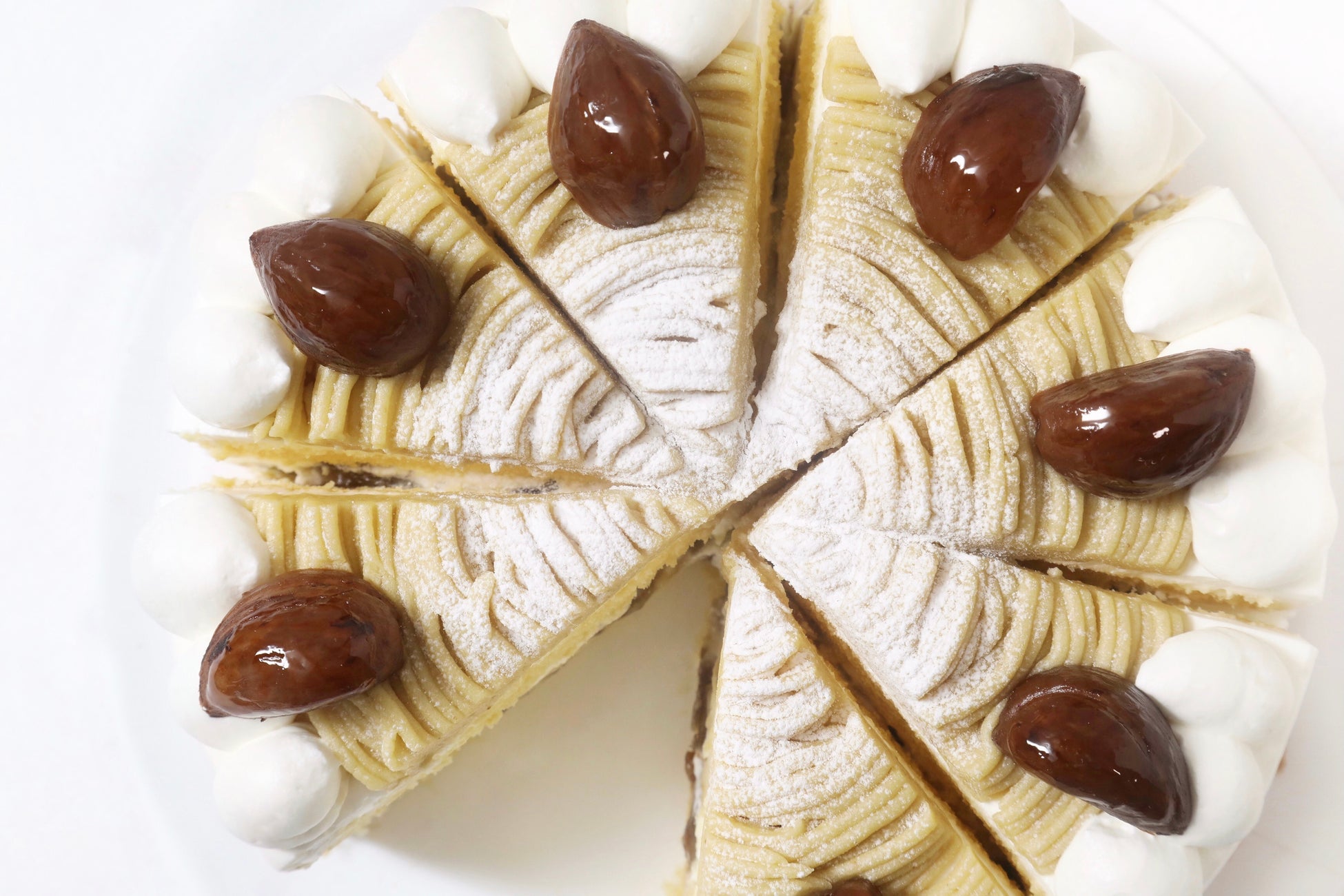 バナナのショートケーキ