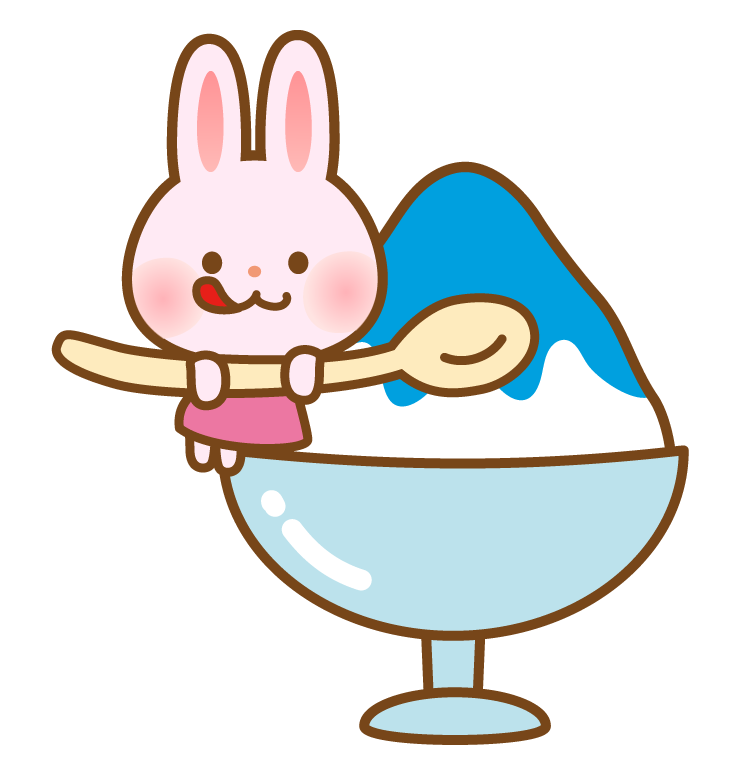 まとめ かき氷の無料イラスト素材集イラストイメージ