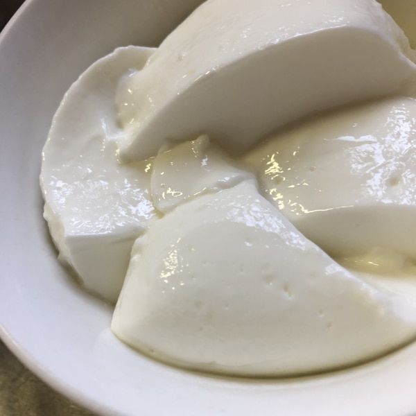 microwave recipe 電子レンジで簡単！Yogurt Panna Cotta ヨーグルトパンナコッタ