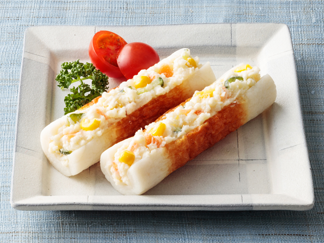 ちくわのごま照り焼き