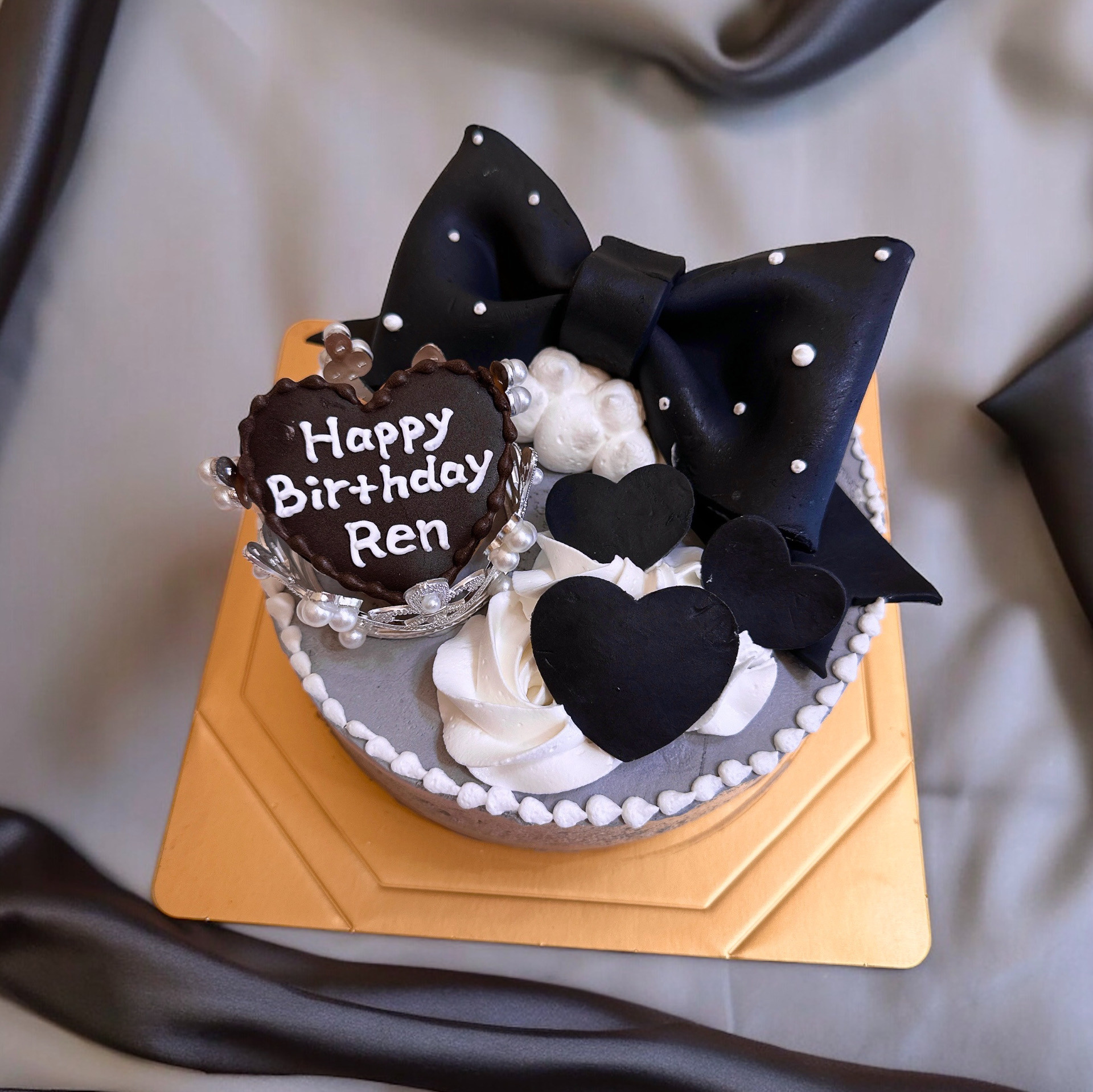 簡単!推し色バースデーケーキ