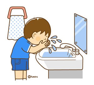 BBQで肉を食べるおばあさんイラストワールド 〜無料で使えるフリーイラスト素材