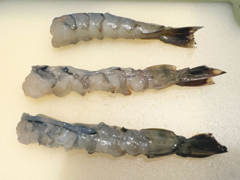 なるべく真っ直ぐ水跳ねしにくい「海老フライ」を揚げよう