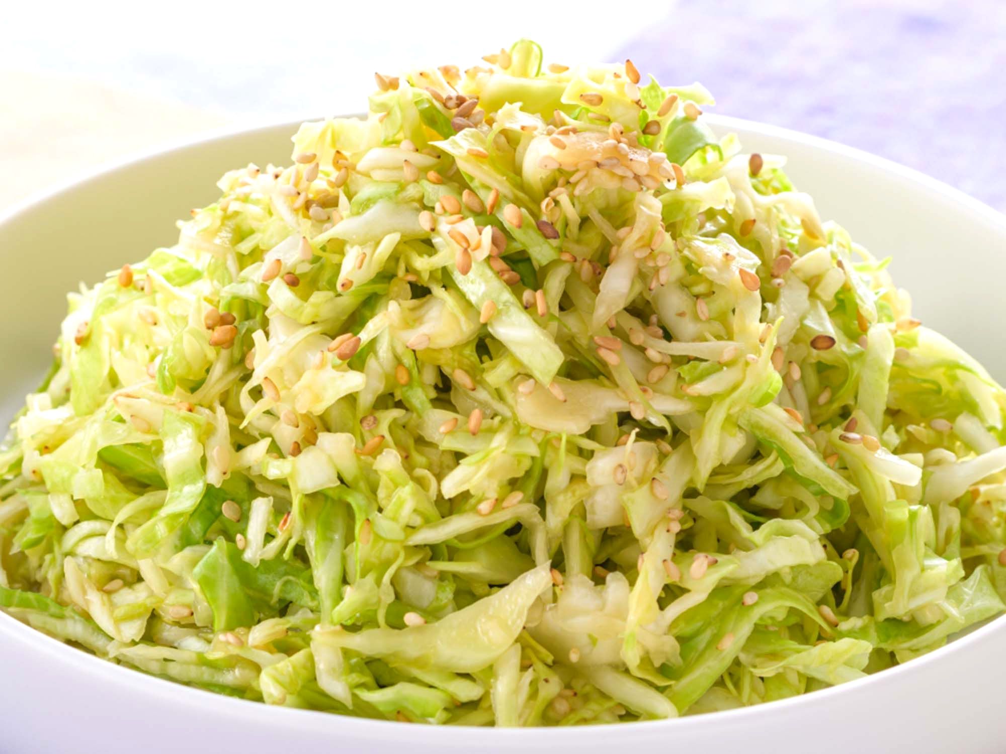 ゆでキャベツのサラダ