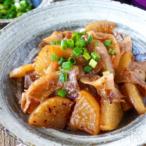 しみしみコク旨♪ 豚バラ大根のオイスター煮