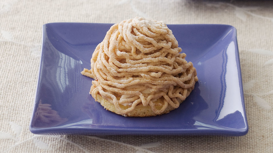 栗の渋皮煮ケーキ☆たっぷり食べたかったら作るのもアリかもです！ - めろんカフェ