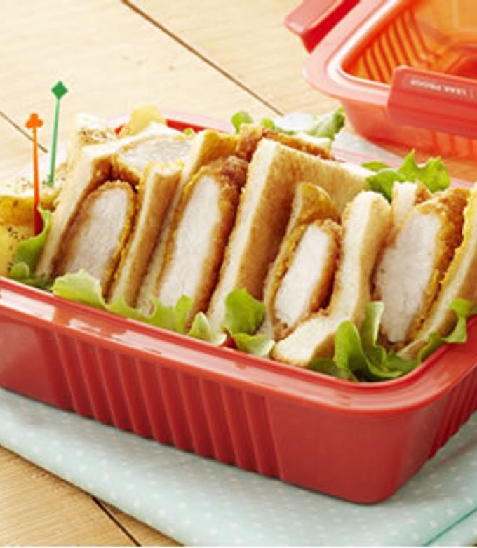 作業時間は5分！子供も大好き ソースたっぷりカツサンド