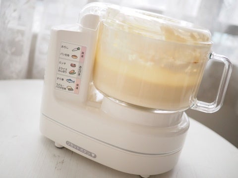 しふぉんけーき研究 ラードで焼いてみるしふぉんのわっか