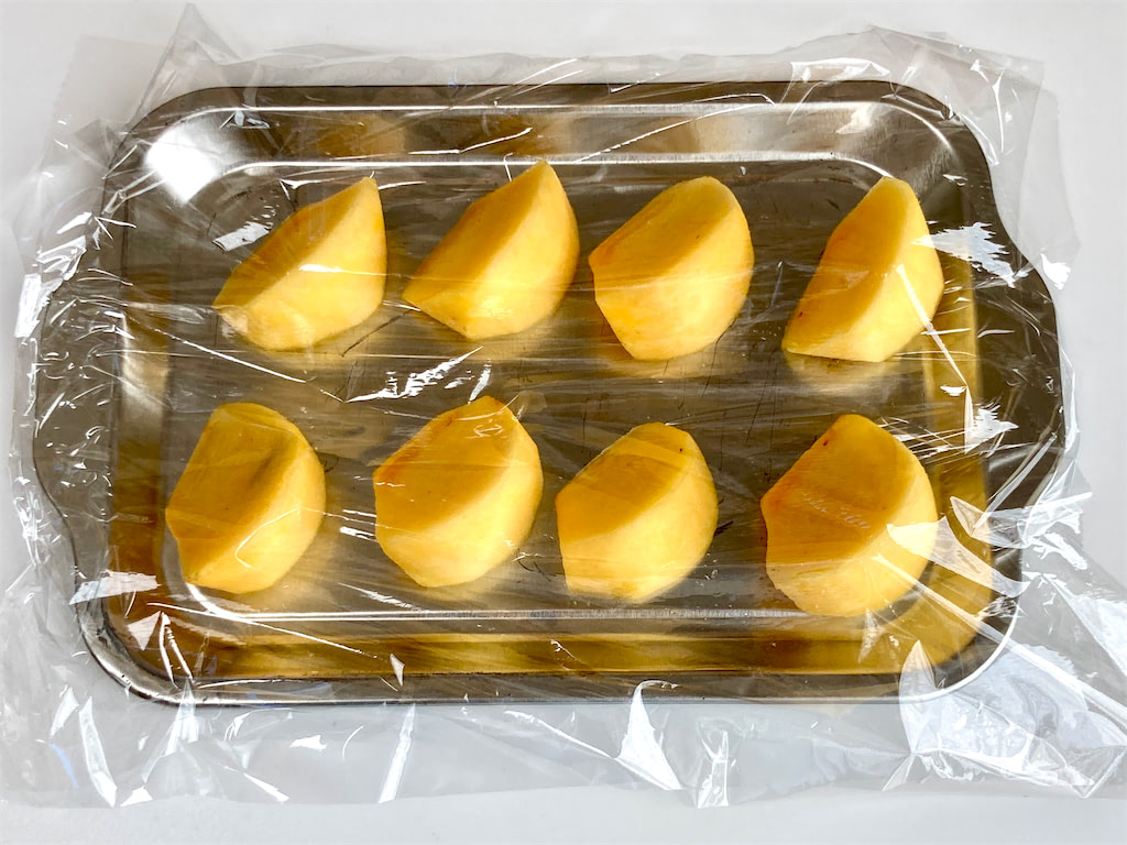 柔らかくならない為の柿の冷凍保存