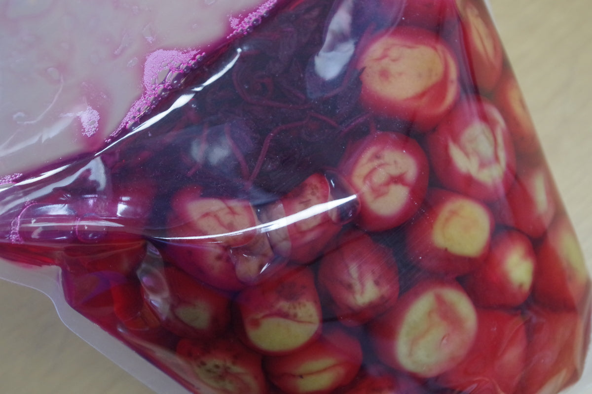 梅干し作りで余った赤紫蘇塩漬で簡単ゆかり