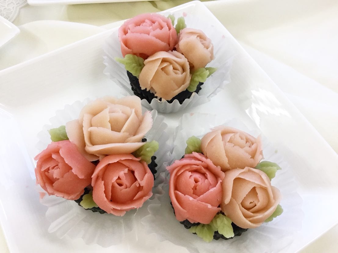 あんフラワークッキーレシピ改良実験いよいよゴールか！？京都フラワーケーキ教室 大人可愛いフラワーケーキ専門教室 anemoneアネモネ