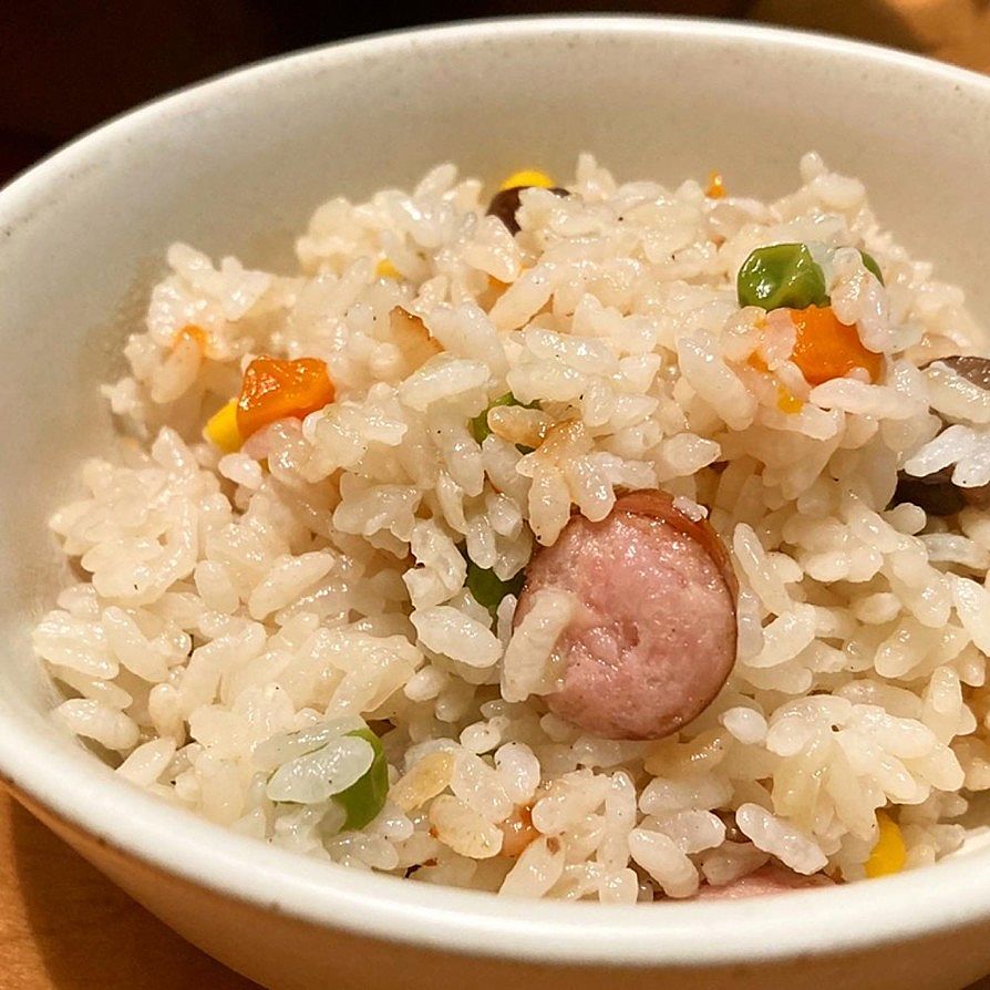 ミックスベジタブルで！簡単ピラフ