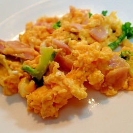 プチヴェールのチーズパン粉焼き