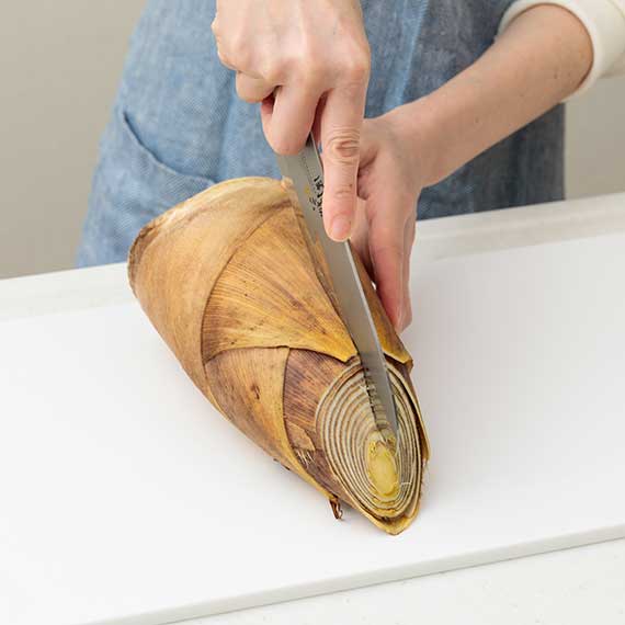 米ぬかと鷹の爪で茹でる。たけのこの下処理、アク抜き –Organic Recipeオーガニックレシピ