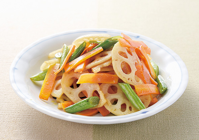 れんこんとツナのきんぴら