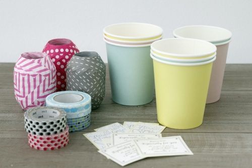 話題の紙コップラッピング☆プチギフトやお返しに使えるアイデア20選暮らしニスタ