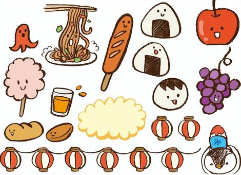 焼きそばパンイラスト・フリー素材なら「シンテリ」