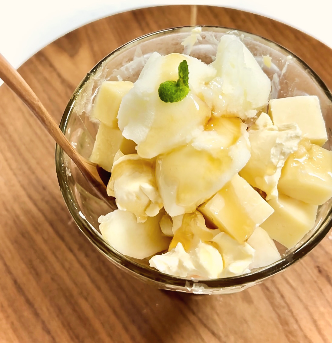 ハニーオレンジ＆クリームチーズパフェおすすめレシピ業務用商品お口の恋人 ロッテ