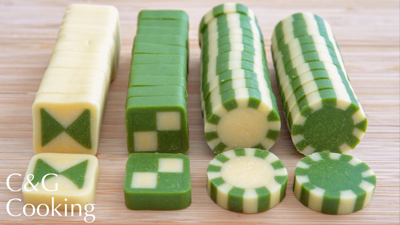 牛柄クッキー作り方: 手作りお菓子動画