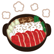寸胴鍋とカレーのイラストフリー素材 イラストミント