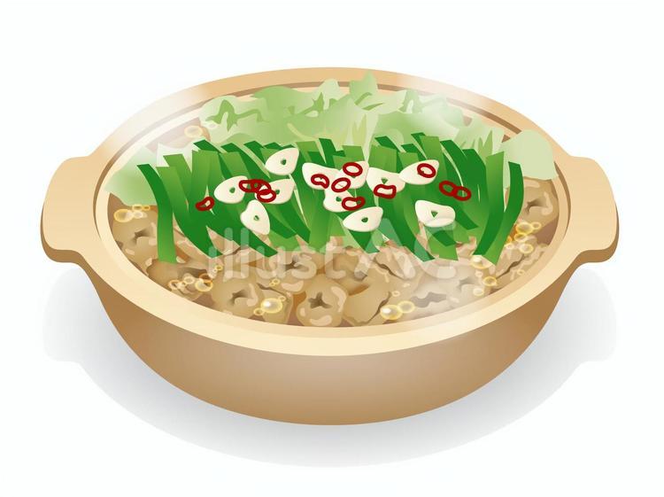 博多モツ鍋の無料イラストイラストセンタ
