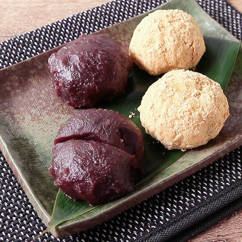 簡単 炊飯器で作るおはぎの2合レシピ。もち米の割合は100％だからすりこぎ不要！三越伊勢丹の食メディアFOODIE フーディー