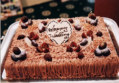 Mont Blanc Wedding Cake